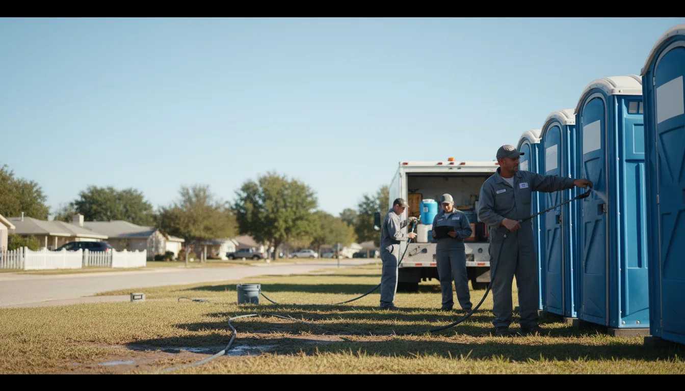 Long-Term Portable Toilet Rental in Troy Mills, IA near me